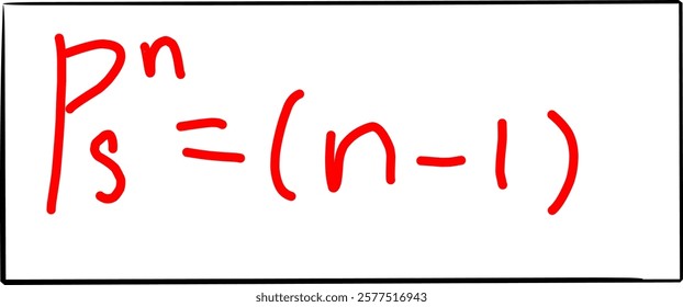 Cyclic permutation formula in probability mathematics