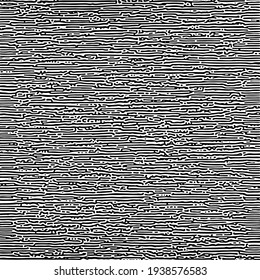 Cyclic Symmetric Multiscale Turing Pattern. Monochrome texture. Most trendy cool modern abstract vector background. Minimalism and minimal art print. Posters and covers.