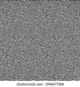 Cyclic Symmetric Multiscale Turing Pattern. Monochrome texture. Most trendy cool modern abstract vector background. Minimalism and minimal art print. Posters and covers.
