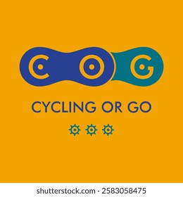 Cycling abstract symbol best for t shirt design and logo