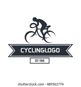 Cycling , Bicycle shop logo, Fixed gear bicycle logo