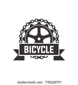 Cycling Bicycle Shop Logo Fixed Gear Stock Vector (Royalty Free ...