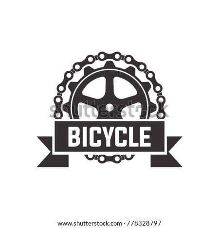 Cycling , Bicycle shop logo, Fixed gear bicycle logo