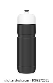 Cycling bottle on a white background. Vector illustration.