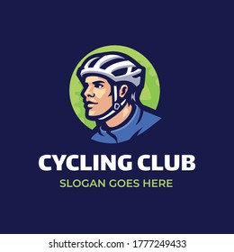 
Cycling Club Logo Template. Fullcolor mode