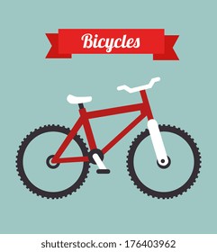 cycling  design over blue  background vector illustration  