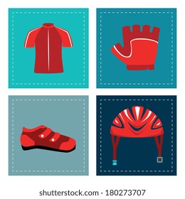 cycling design over gray background vector illustration  