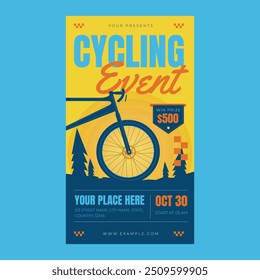 Cycling Event Social Media Story