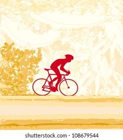  Cycling Grunge Poster Template