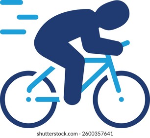 Cycling Icon Element For Design