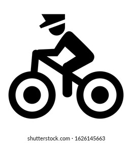cycling icon or logo isolated sign symbol vector illustration - high quality black style vector icons
