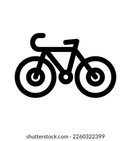 cycling icon or logo isolated sign symbol vector illustration - high quality black style vector icons
