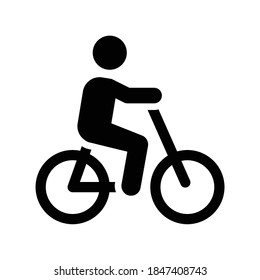 Cycling Icon Simple Vector Graphics Stock Vector (Royalty Free ...