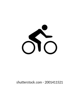 Cycling icon vector design illustration
