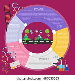 Cycling Infographic