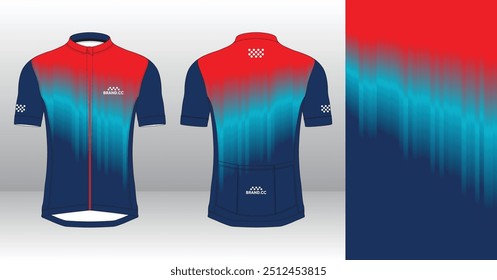Design de Jersey de ciclismo. Sport Jersey Design.