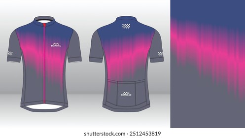 Design de Jersey de ciclismo. Sport Jersey Design.