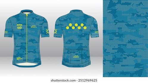 Design de Jersey de ciclismo. Sport Jersey Design.