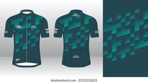 Design de Jersey de ciclismo. Sport Jersey Design.