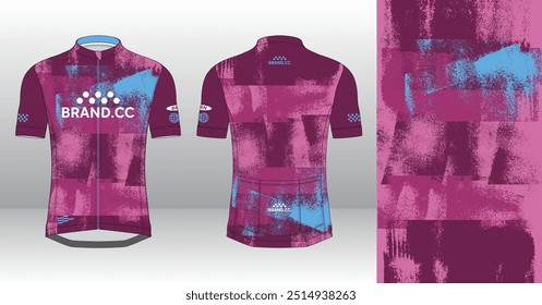 Design de Jersey de ciclismo. Sport Jersey Design.
