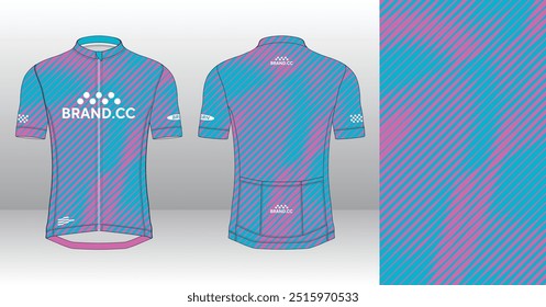 Design de Jersey de ciclismo. Sport Jersey Design.