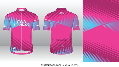 Diseño de Jersey de ciclismo. Diseño de Jersey Deportivo.