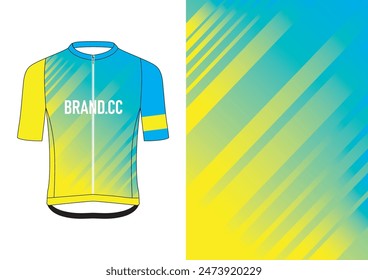 Cycling Jersey Design. Sport Jersey Art.