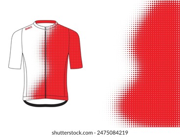 Cycling Jersey Design. Sport Jersey Art.