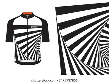 Cycling Jersey Design. Sport Jersey Art.