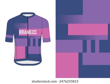 Cycling Jersey Design. Sport Jersey Art.