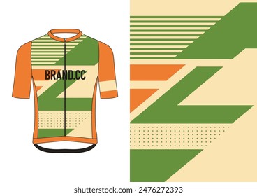 Cycling Jersey Design. Sport Jersey Art.