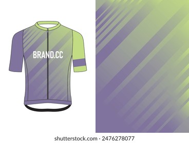 Cycling Jersey Design. Sport Jersey Art.