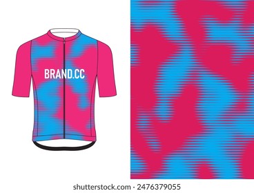 Cycling Jersey Design. Sport Jersey Art.