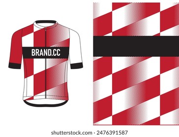 Cycling Jersey Design. Sport Jersey Art.