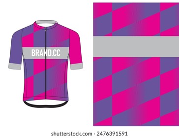 Cycling Jersey Design. Sport Jersey Art.