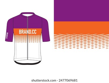 Cycling Jersey Design. Sport Jersey Art.