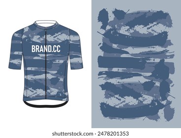 Cycling Jersey Design. Sport Jersey Art.