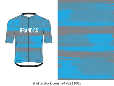 Cycling Jersey Design. Sport Jersey Art.