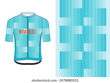 Cycling Jersey Design. Sport Jersey Art.
