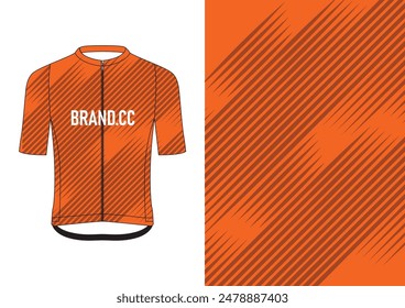 Cycling Jersey Design. Sport Jersey Art.