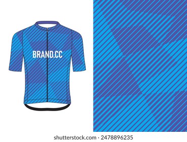 Cycling Jersey Design. Sport Jersey Art.