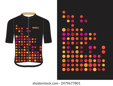 Cycling Jersey Design. Sport Jersey Art.