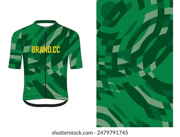 Cycling Jersey Design. Sport Jersey Art.