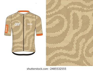 Cycling Jersey Design. Sport Jersey Art.