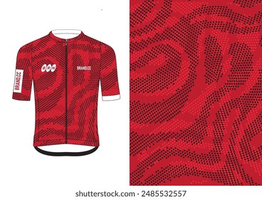 Cycling Jersey Design. Sport Jersey Art.