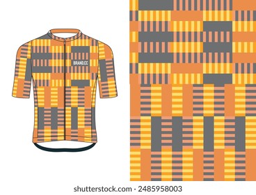 Cycling Jersey Design. Sport Jersey Art.