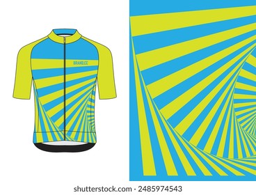 Cycling Jersey Design. Sport Jersey Art.