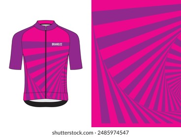 Cycling Jersey Design. Sport Jersey Art.