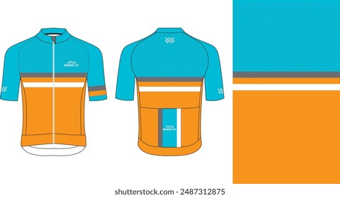 Cycling Jersey Design. Sport Jersey Art.