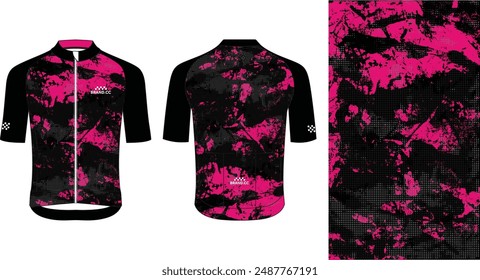 Cycling Jersey Design. Sport Jersey Art.